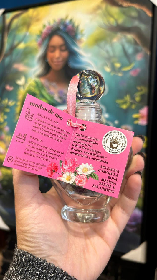 Banho Sagrado Feminino 40g Coração