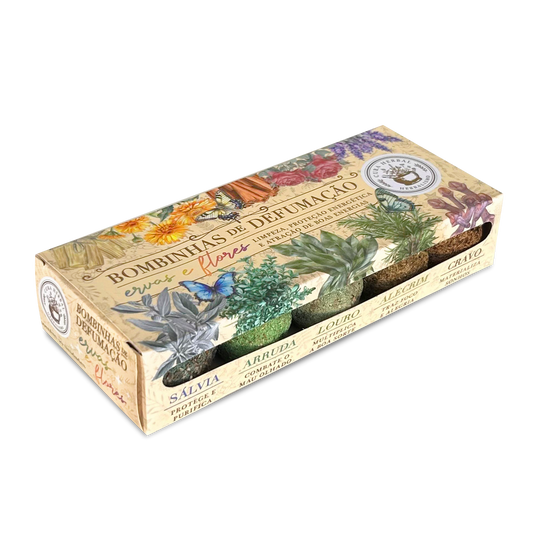 Bombinhas Ervas e Flores 10 un.