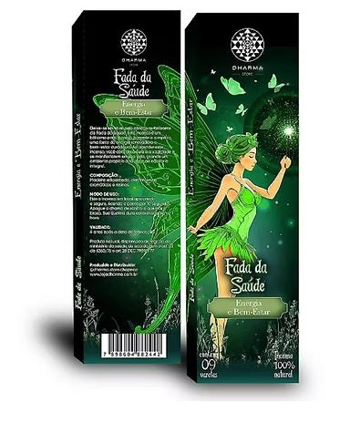 Incenso Dharma Natural Vareta - Fada da Saúde