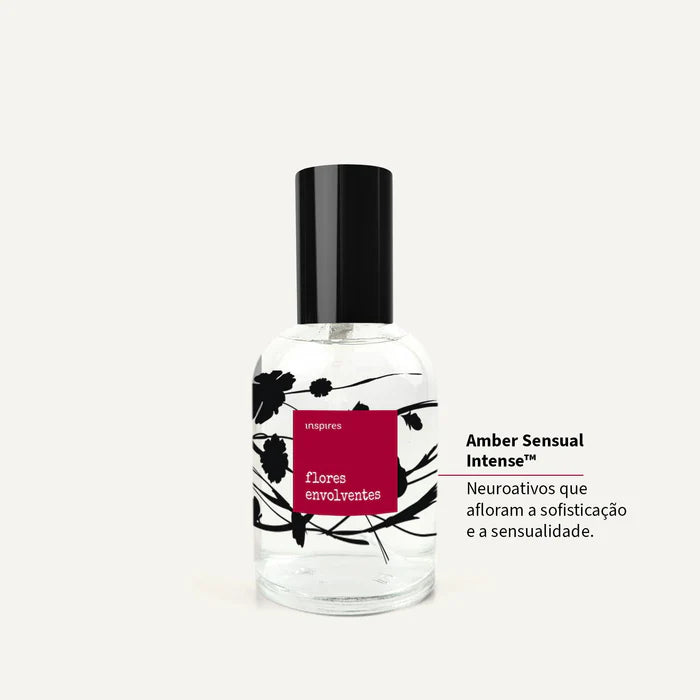 FLORES POÉTICAS ENVOLVENTES | Perfume Aveludado Floral - 60 ML | Uma fragrância que aquece, envolve e seduz
