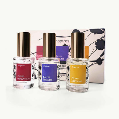 COLEÇÃO FLORES POÉTICAS | Um jardim de emoções - 3 X 10 ML | Um perfume para cada momento