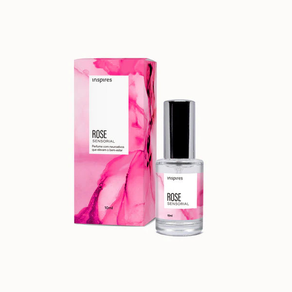 MINI ROSE SENSORIAL 10ml| Perfume floral moderno que aflora a presença. Desenvolvido com Neurociência.