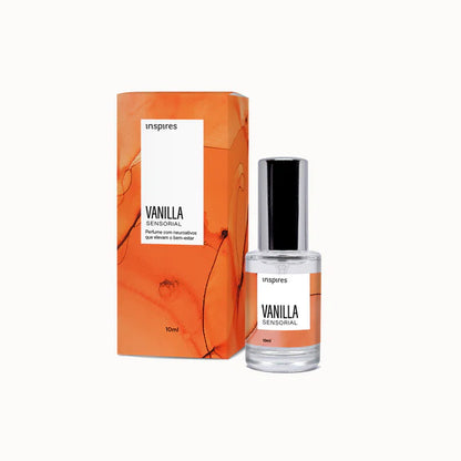 MINI VANILLA SENSORIAL 10ml | Perfume sofisticado que envolve a pele com conforto. Desenvolvido com Neurociência.