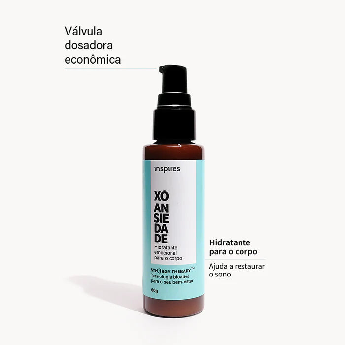 XÔ ANSIEDADE | HYDRAEMOTION para o corpo com blend de óleos essenciais calmantes