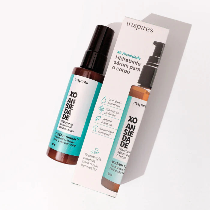 XÔ ANSIEDADE | HYDRAEMOTION para o corpo com blend de óleos essenciais calmantes