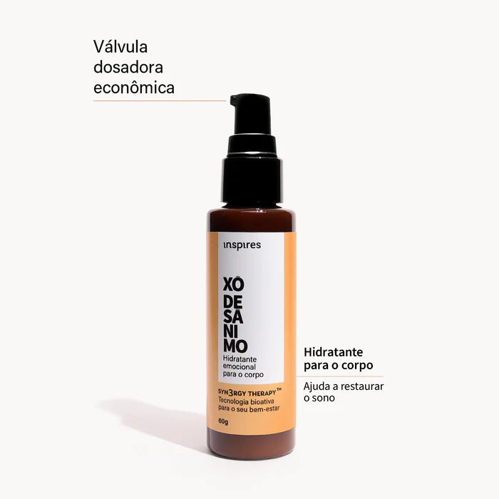 XÔ DESÂNIMO | HYDRAEMOTION para o corpo com blend de óleos essenciais energizantes