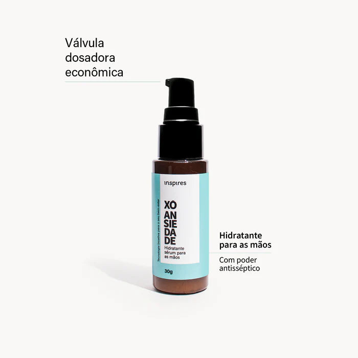 XÔ ANSIEDADE | HYDRAEMOTION para as mãos com blend de óleos essenciais calmantes