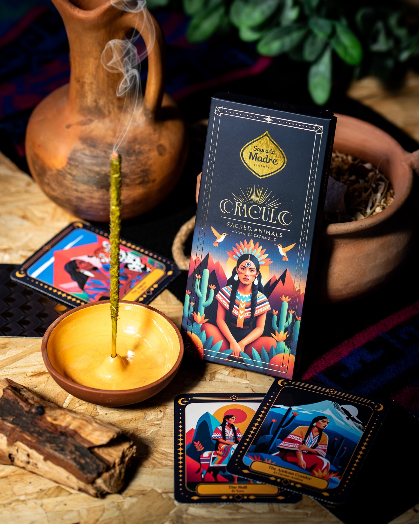 Incenso Sagrada Madre Oráculo - Animais Sagrados
