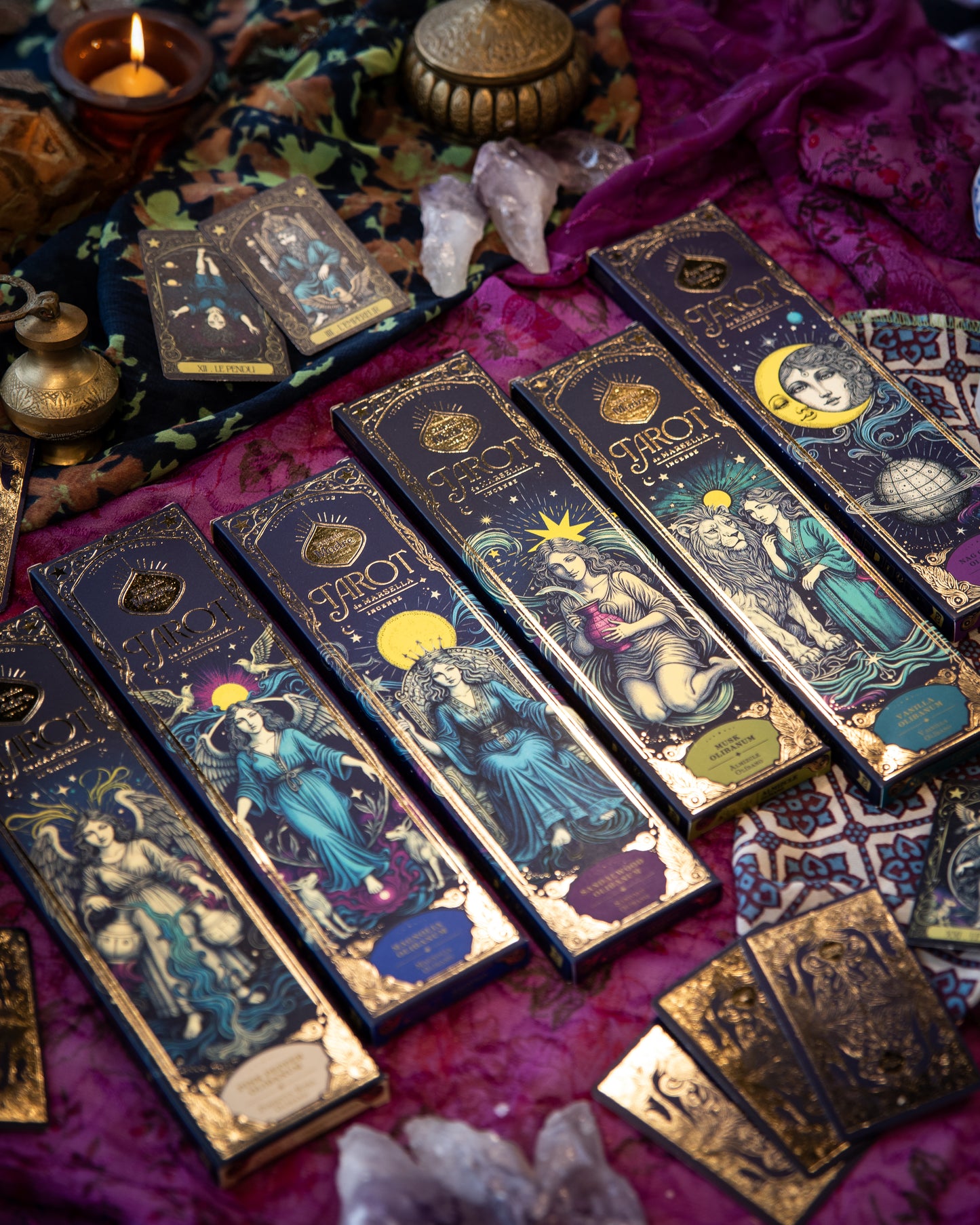 Incenso Tarot Marsella - Almíscar e Olíbano
