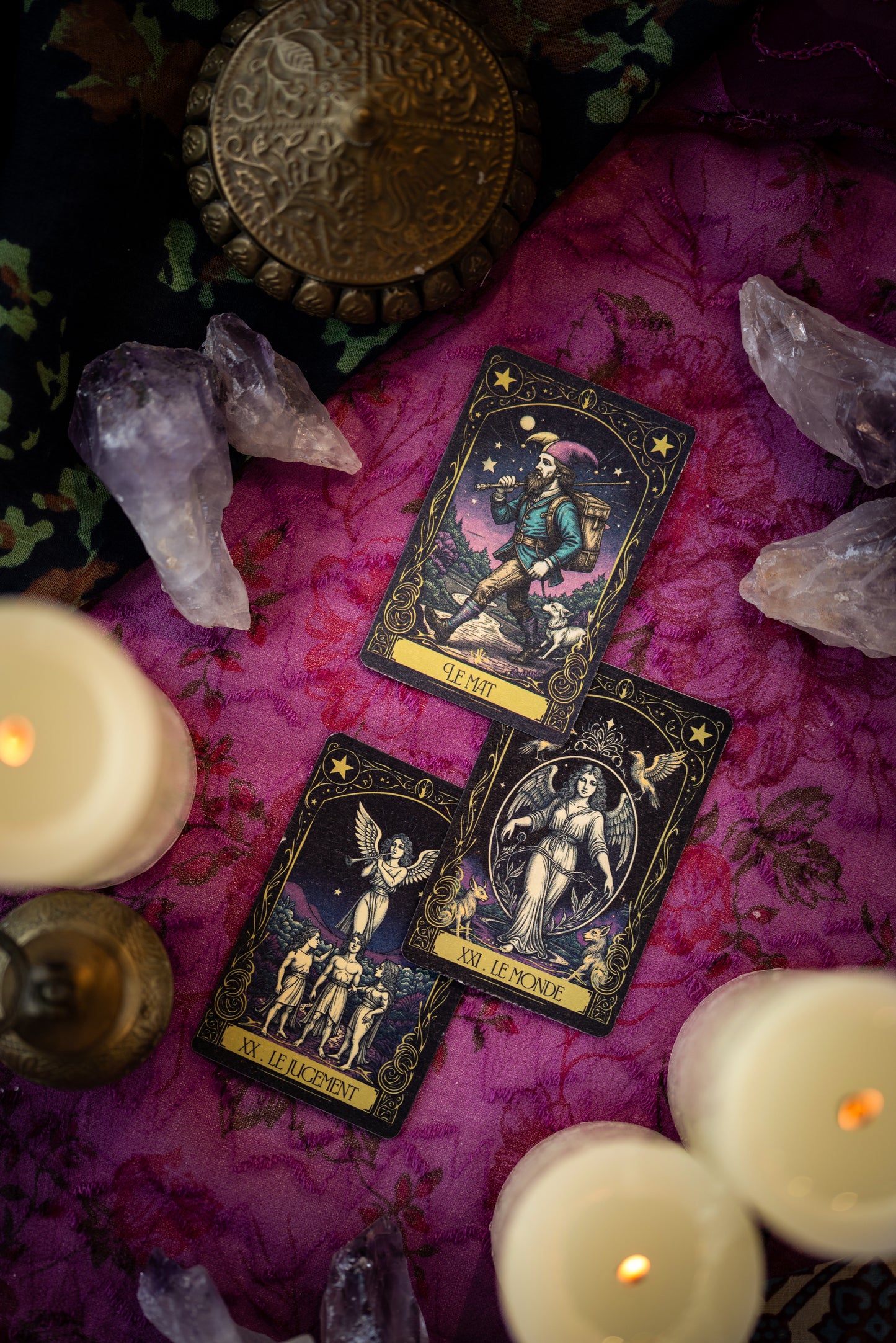 Incenso Tarot Marsella - Almíscar e Olíbano