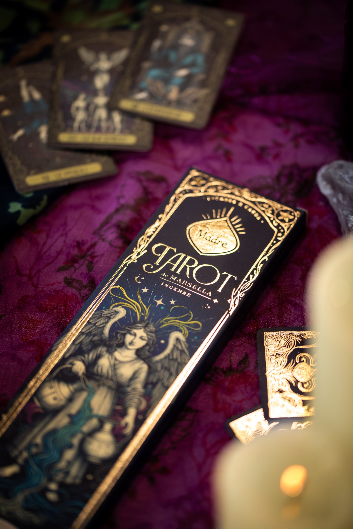 Incenso Tarot Marsella - Pimenta Rosa e Olíbano
