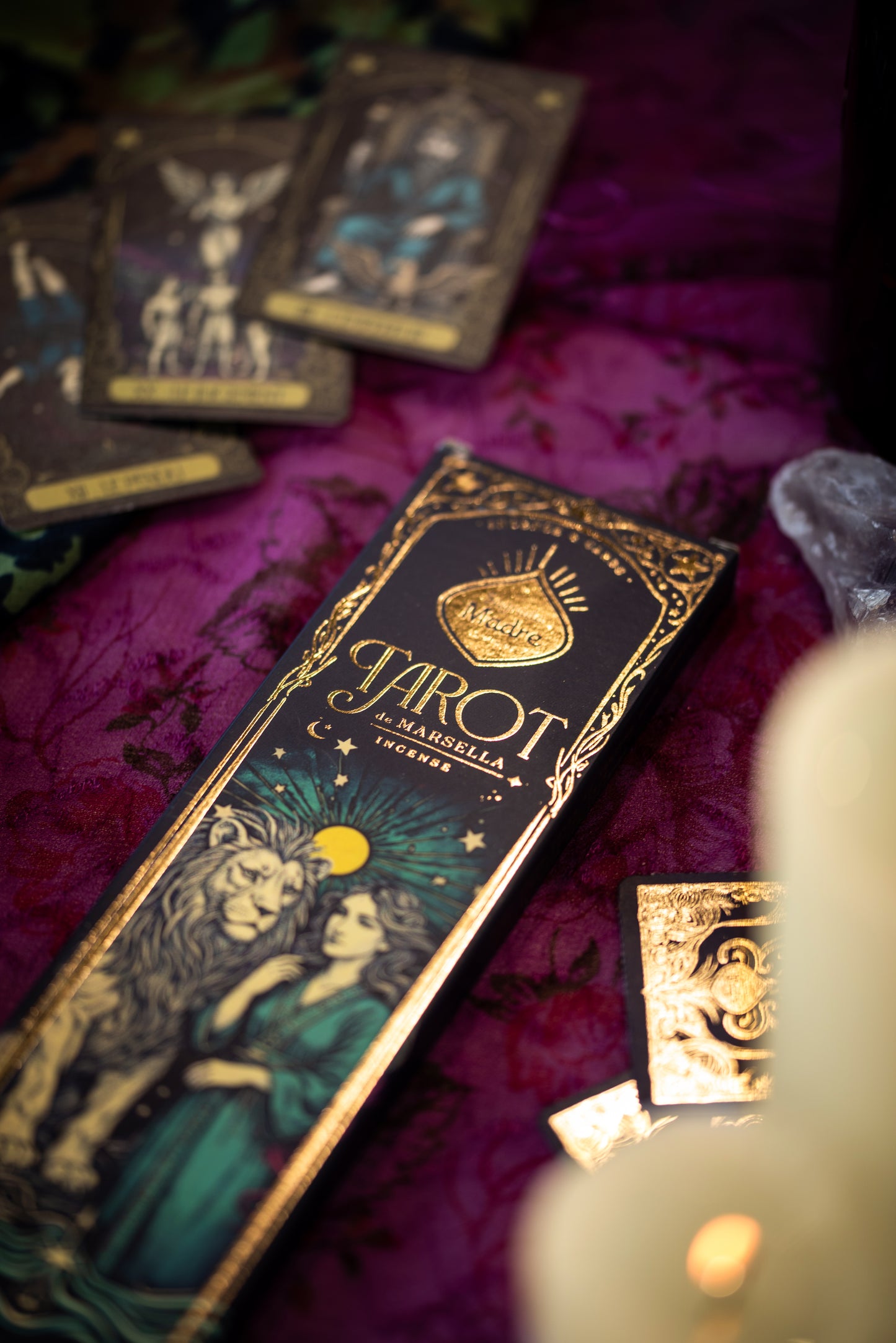 Incenso Tarot Marsella - Baunilha e Olíbano