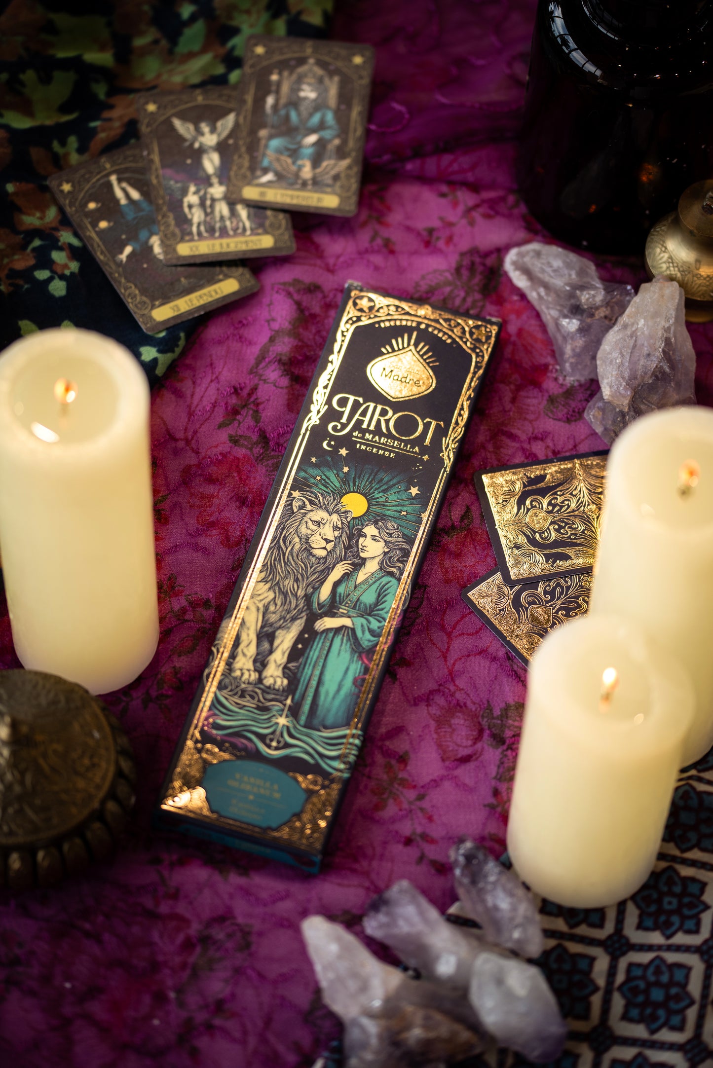 Incenso Tarot Marsella - Baunilha e Olíbano
