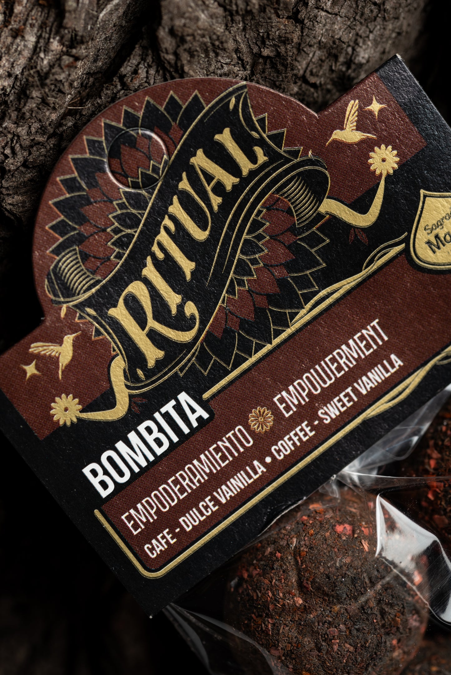 Bombita Ritual Empoderamento - Café e Baunilha