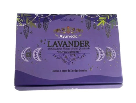 Incenso Goloka Defumador - Lavanda