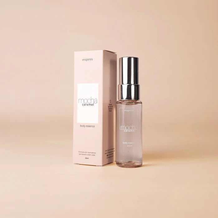 MOCHA CARAMEL 30ml | Body Essence gourmand que desperta acolhimento. Desenvolvido com Neurociência.