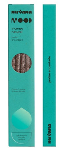 Incenso Nirvana Natural Vareta Mood - Jardim Encantado