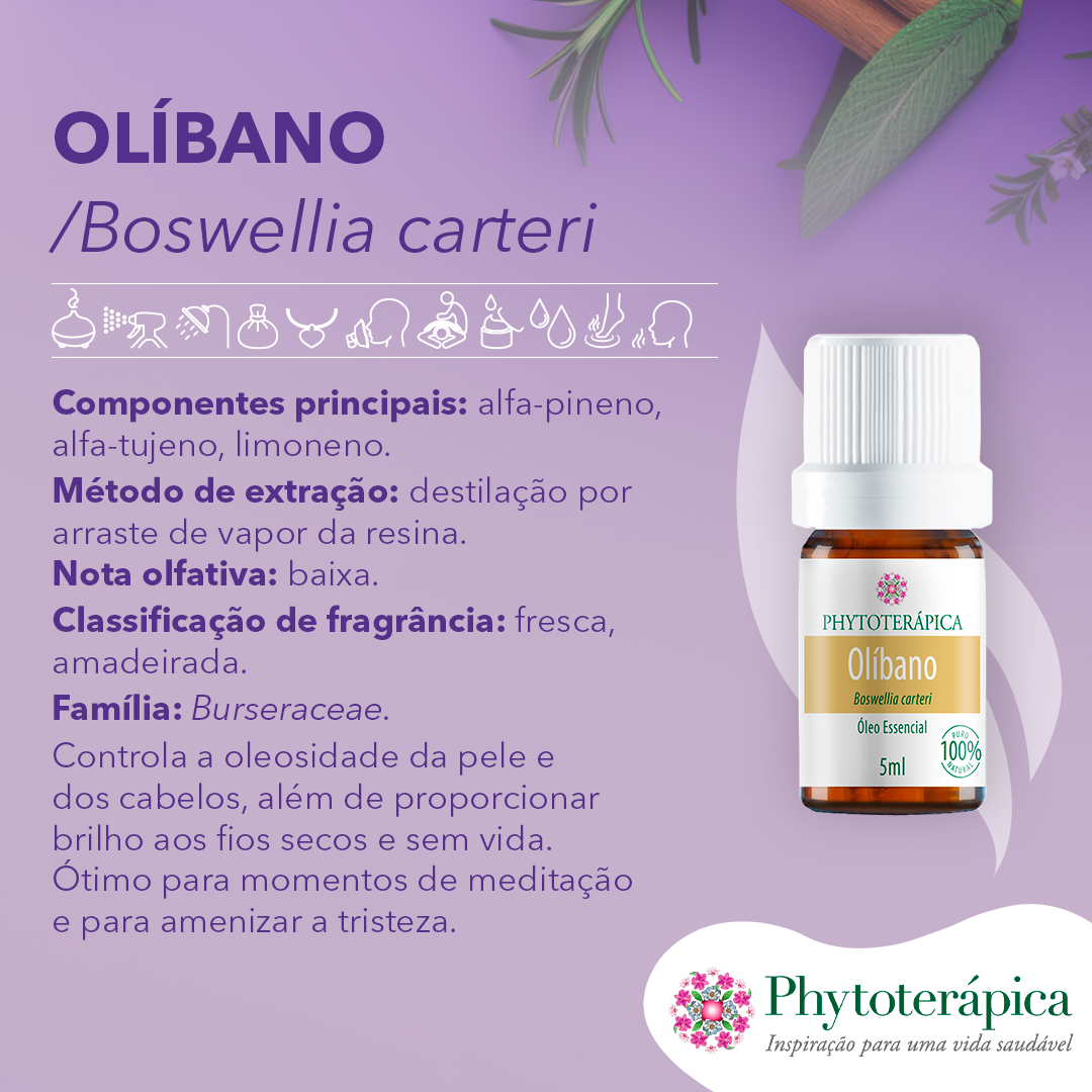 Óleo Essencial Olíbano - 5ml