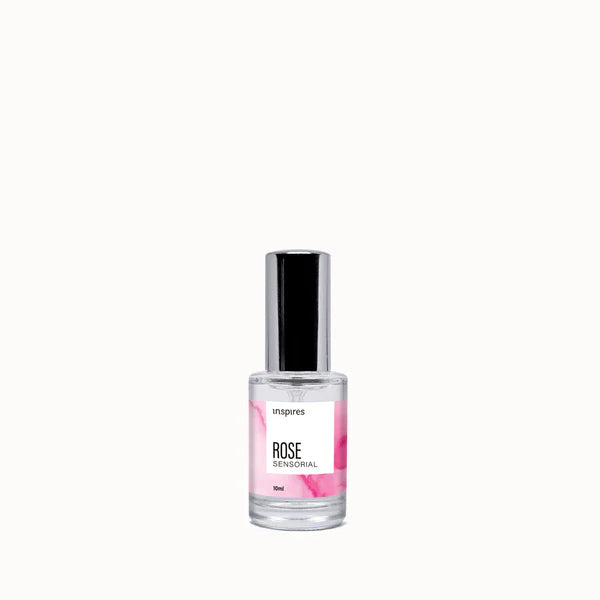 MINI ROSE SENSORIAL 10ml| Perfume floral moderno que aflora a presença. Desenvolvido com Neurociência.