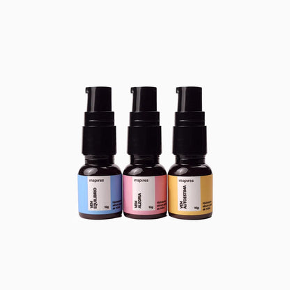 TRIO MINI VEM | HYDRAEMOTION-10G- para as mãos com blend de óleos essenciais