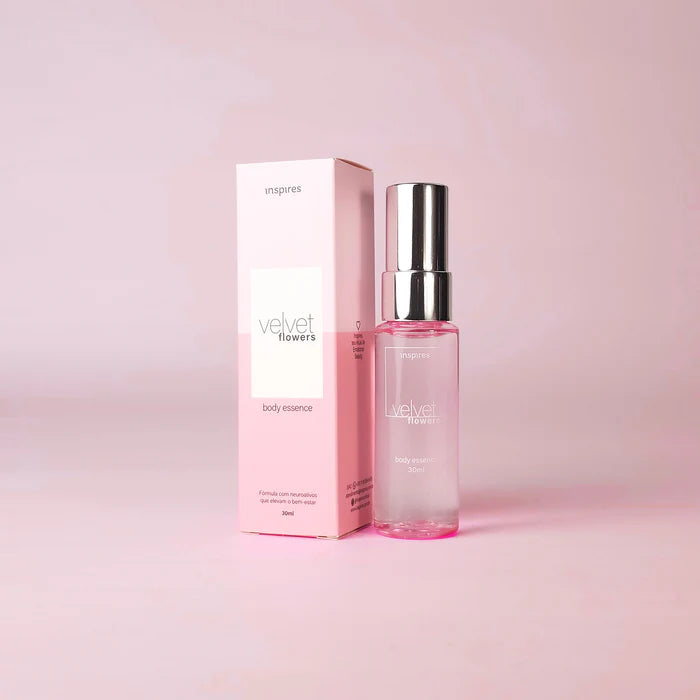 VELVET FLOWERS 30ml| Body Essence floral delicado que desperta leveza. Desenvolvido com Neurociência.