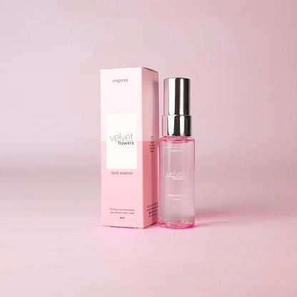 VELVET FLOWERS 30ml| Body Essence floral delicado que desperta leveza. Desenvolvido com Neurociência.