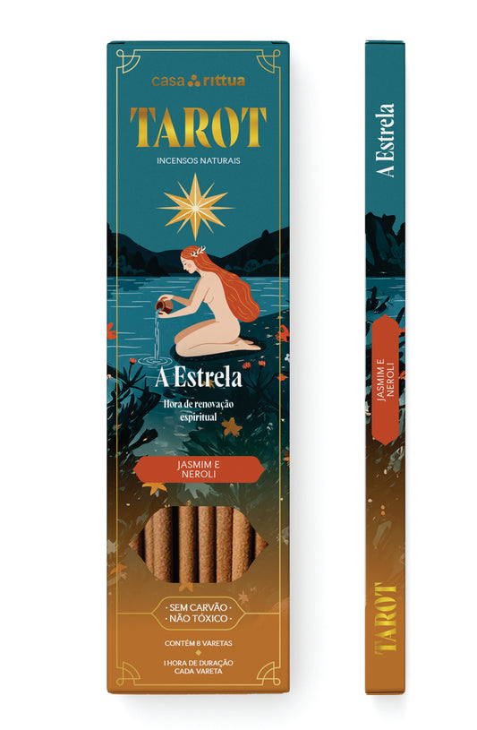 Incenso Nirvana Casa Rittua Linha Tarot - Estrela