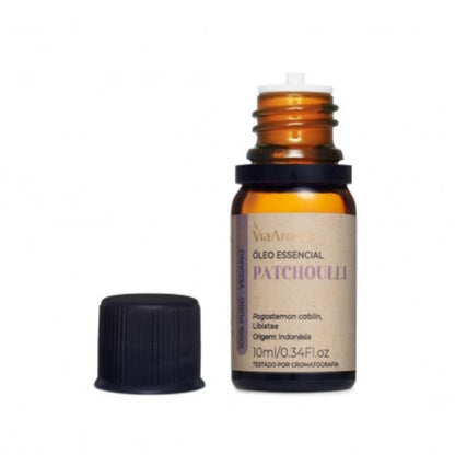 Óleo Essencial Patchoulli Via Aroma - 10ml