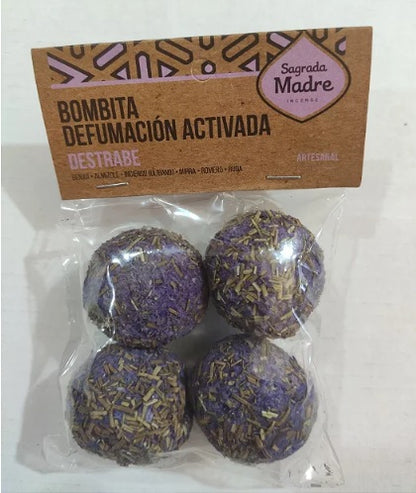 Bombita Defumacion Activada x4 - Destrabe (Sacolinha)