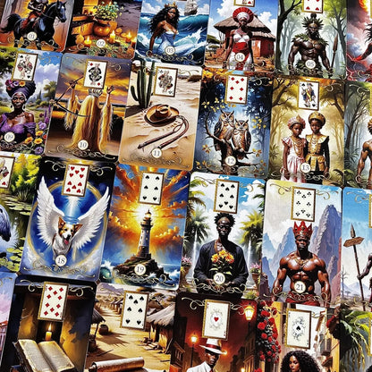Baralho Mundo de Aruanda Lenormand