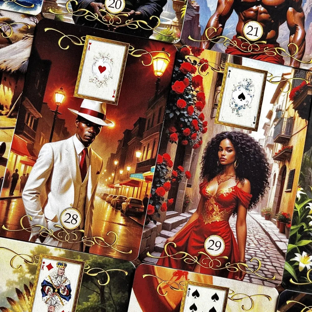 Baralho Mundo de Aruanda Lenormand
