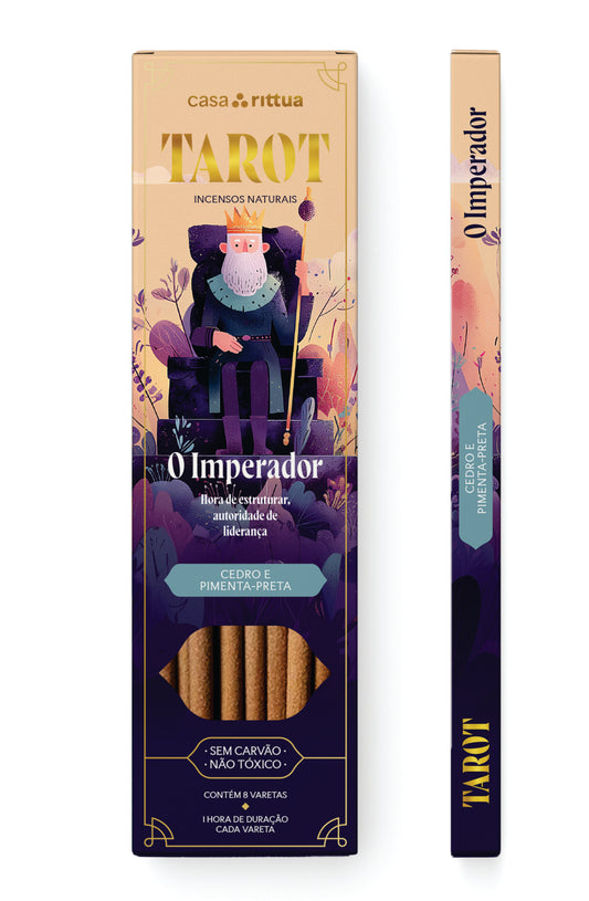 Incenso Nirvana Casa Rittua Linha Tarot - Imperador