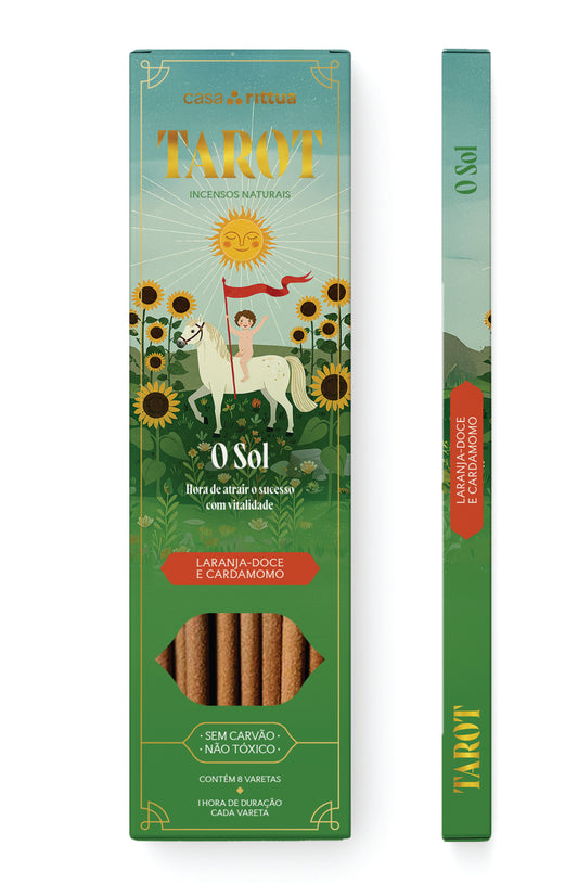 Incenso Nirvana Casa Rittua Linha Tarot - Sol