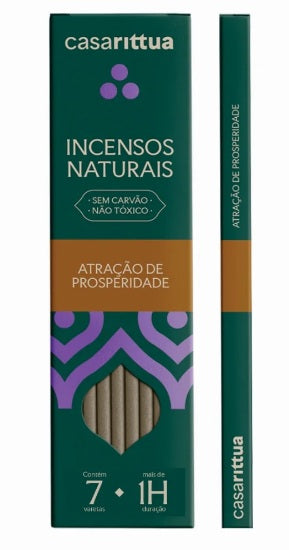 Incenso Nirvana Casa Rittua - Atração de Prosperidade