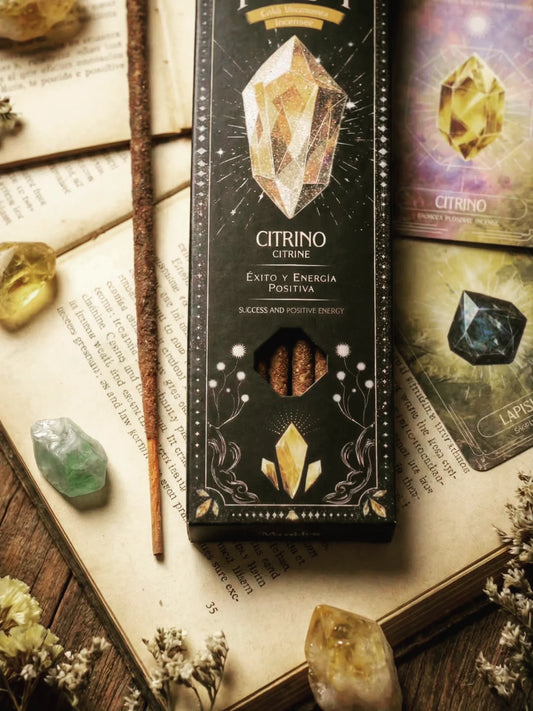 Incenso Tarot Gemas Protetoras Citrino – Sagrada Madre