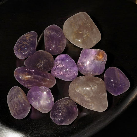 Ametista Rolada Natural – Intuição, Espiritualidade e Elevação Vibracional