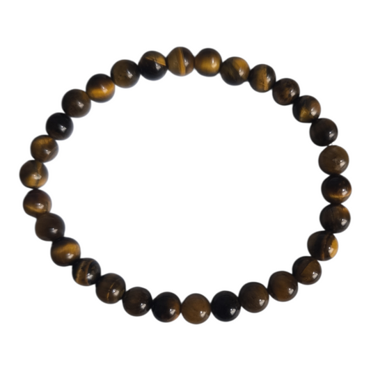 Pulseira de Olho de Tigre – Proteção e Autoconfiança- 6mm