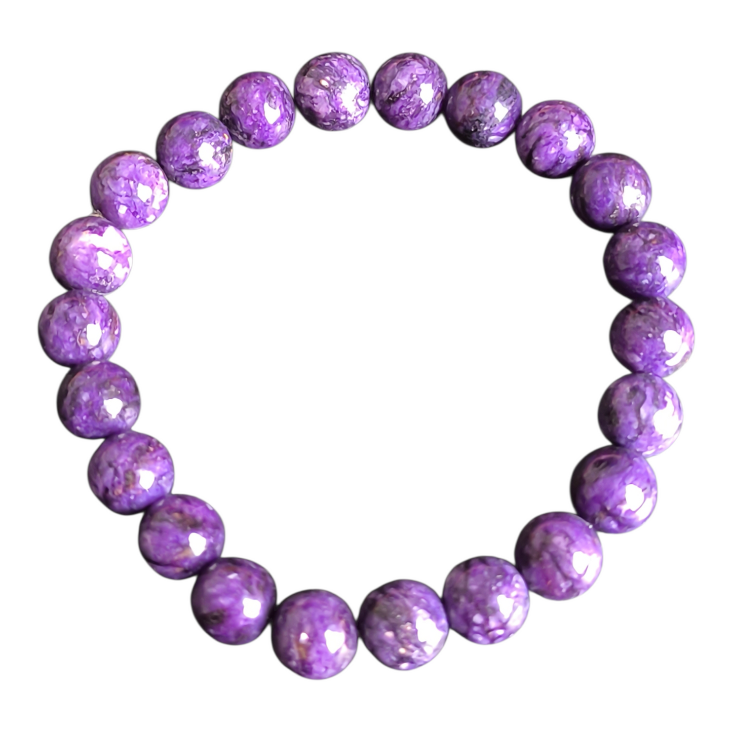 Pulseira de Charoíta – Transmutação, Proteção e Propósito