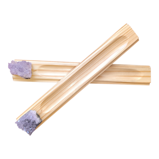 Incensário Drusa Ametista