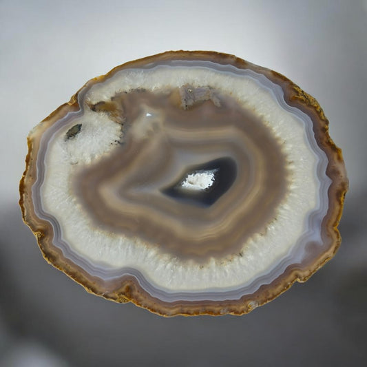 Chapa de Ágata Natural – Proteção, Harmonia e Equilíbrio Energético