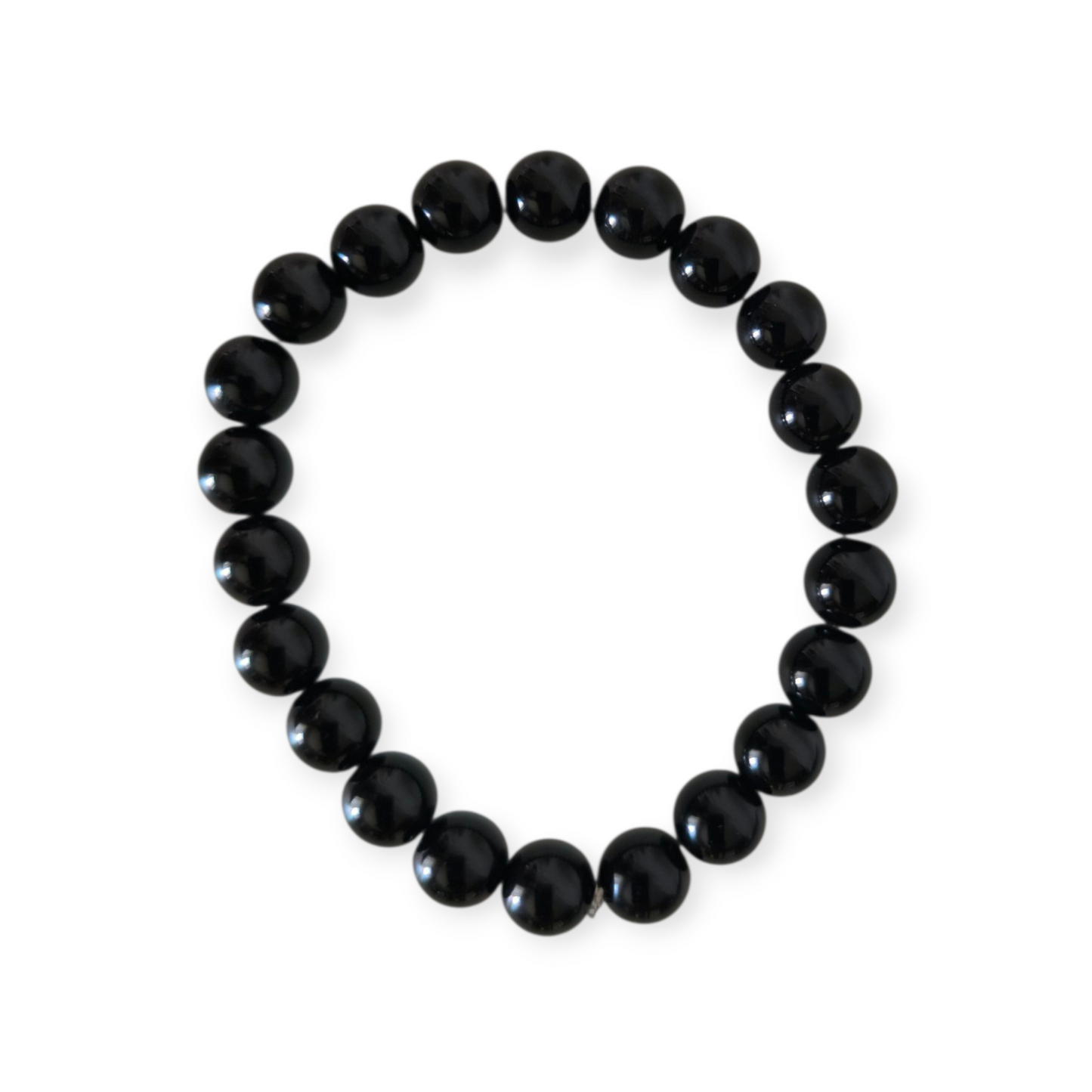 Pulseira esfera de Obsidiana – Proteção, Centramento e Autodescoberta