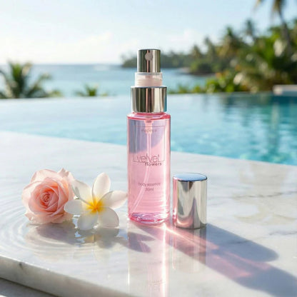 VELVET FLOWERS 30ml| Body Essence floral delicado que desperta leveza. Desenvolvido com Neurociência.