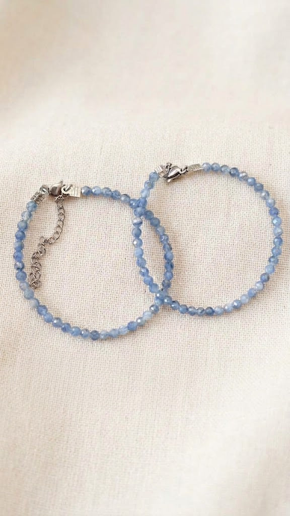Pulseira Cianita Azul 3mm