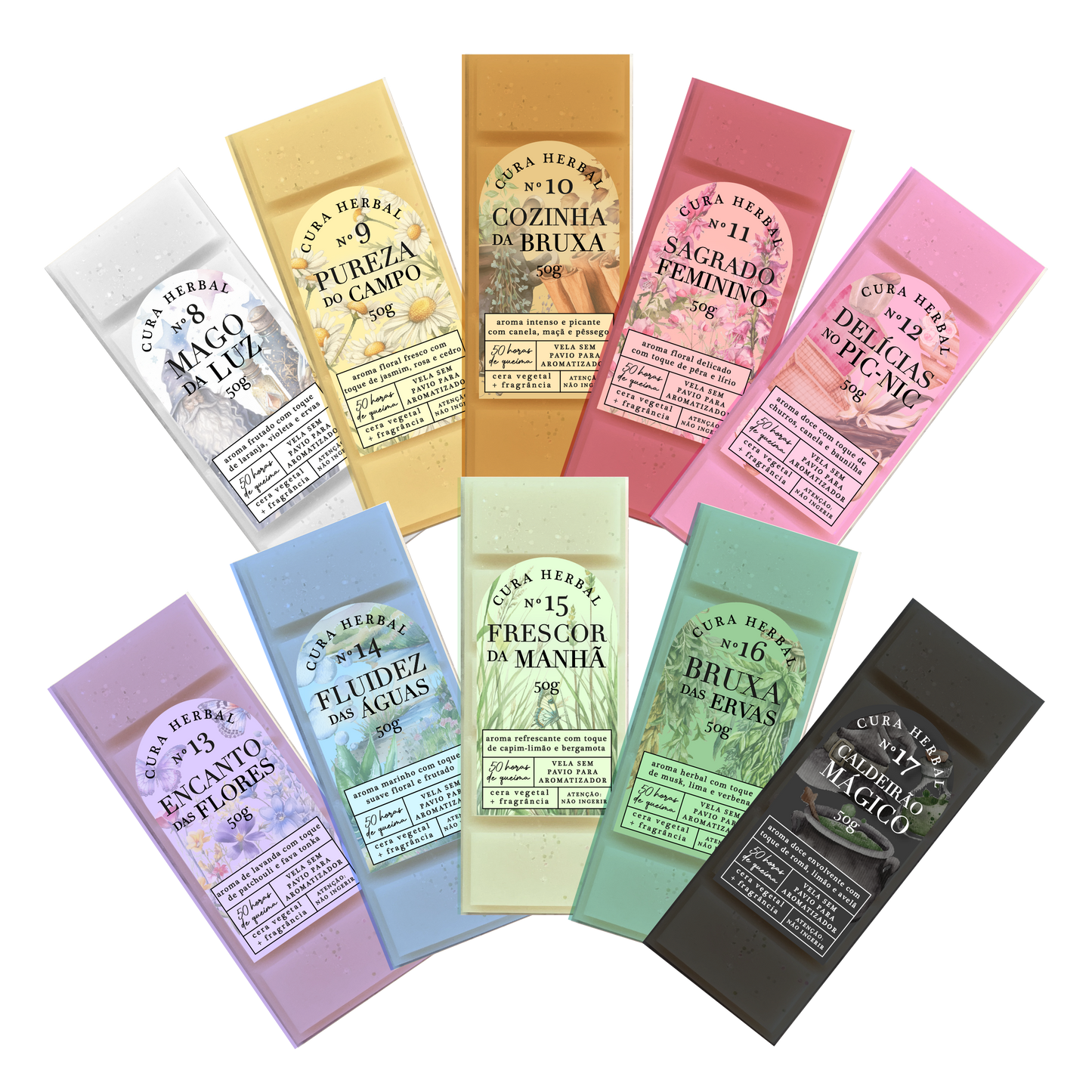 Wax Melts Bola de Cristal 50g